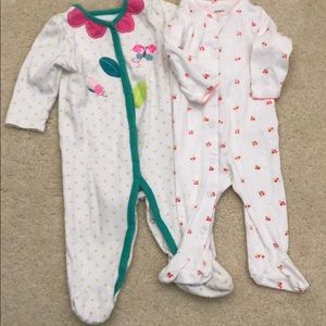 Baby girl 6 month sleepers